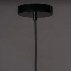 Dutchbone Suspensions Suspension En Métal M Noir -Luminaires Ventes suspension en metal m noir 5