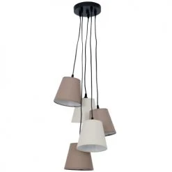Keria Suspensions Suspension En Métal Marron -Luminaires Ventes suspension en metal marron 3