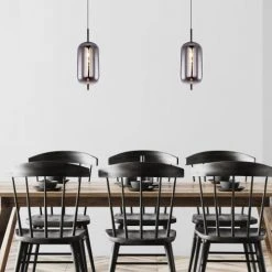 Globo Suspensions Suspension En Métal Noir -Luminaires Ventes suspension en metal noir 12