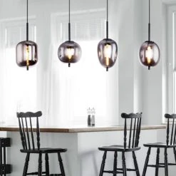 Globo Suspensions Suspension En Métal Noir -Luminaires Ventes suspension en metal noir 28