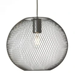 Brilliant Suspensions Suspension En Métal Gris -Luminaires Ventes suspension en metal noir 48