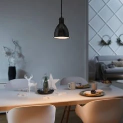 Eglo Suspensions Suspension En Métal Noir -Luminaires Ventes suspension en metal noir 51