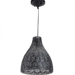 Lussiol Lighting Suspensions Suspension En Métal Noir D. 28 Cm -Luminaires Ventes suspension en metal noir d 28 cm 1
