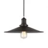 Lussiol Lighting Suspensions Suspension En Métal Noir D. 30 Cm