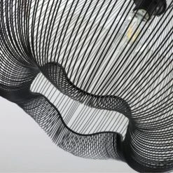 Lussiol Lighting Suspensions Suspension En Métal Noir D. 45 Cm -Luminaires Ventes suspension en metal noir d 45 cm 2