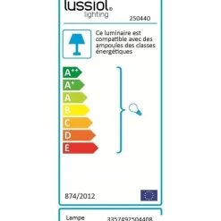 Lussiol Lighting Suspensions Suspension En Métal Noir D. 45 Cm -Luminaires Ventes suspension en metal noir d 45 cm 5