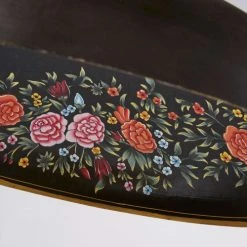 Maisons Du Monde Suspensions Suspension En Métal Noir Et Décor Floral Peint -Luminaires Ventes suspension en metal noir et decor floral peint 1000 15 35 189701 4