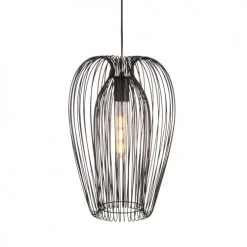 Present Time Suspensions Suspension En Métal Noir H45cm