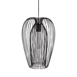 Present Time Suspensions Suspension En Métal Noir H45cm -Luminaires Ventes suspension en metal noir h45cm 3