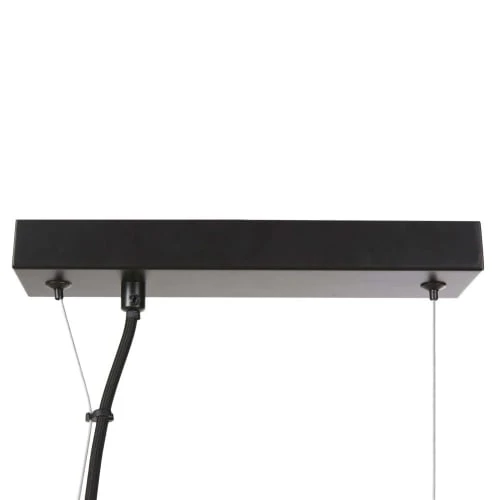 Maisons Du Monde Suspensions Suspension En Métal Noir Mat Et Globes En Verre Fumé D80 4 Maisons Du Monde Suspensions Suspension En Métal Noir Mat Et Globes En Verre Fumé D80 – Image 2