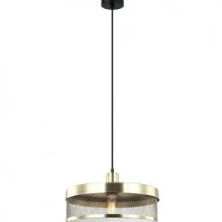 Lussiol Lighting Suspensions Suspension En Métal Or D. 36 Cm -Luminaires Ventes suspension en metal or d 36 cm 1