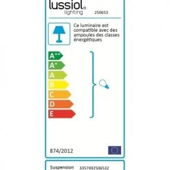 Lussiol Lighting Suspensions Suspension En Métal Or D. 36 Cm -Luminaires Ventes suspension en metal or d 36 cm 3