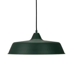 Dyberg Larsen Suspensions Suspension En Métal Blanc, H 30 Cm D 40 Cm -Luminaires Ventes suspension en metal vert fonce h 30 cm d 40 cm