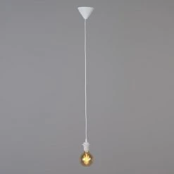 Luminaires Ventes -Luminaires Ventes suspension en plastique blanc 1