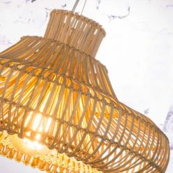 Good & Mojo Suspensions Suspension En Rotin D45cm -Luminaires Ventes suspension en rotin d45cm 3