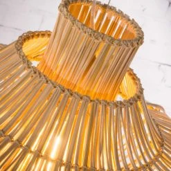 Good & Mojo Suspensions Suspension En Rotin D45cm -Luminaires Ventes suspension en rotin d45cm 4