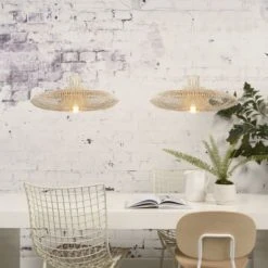 Good & Mojo Suspensions Suspension En Rotin D70cm -Luminaires Ventes suspension en rotin d70cm 2