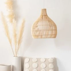 Maisons Du Monde Suspensions Suspension En Rotin Et Métal D35 -Luminaires Ventes suspension en rotin et metal d35 1000 6 16 223794 4