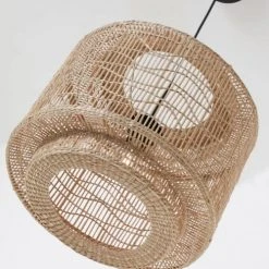 Lussiol Lighting Suspensions Suspension En Rotin Naturel D. 40 Cm -Luminaires Ventes suspension en rotin naturel d 40 cm 5