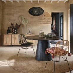 Maisons Du Monde Suspensions Suspension En Rotin Tressé D60 -Luminaires Ventes suspension en rotin tresse d60 1000 3 6 165277 22