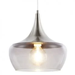 Keria Suspensions Suspension En Verre Argenté -Luminaires Ventes suspension en verre argente 8