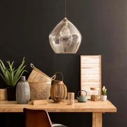 Maisons Du Monde Suspensions Suspension En Verre D39 -Luminaires Ventes suspension en verre d39 1000 15 22 165170 3