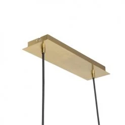 QAZQA Suspensions Suspension En Verre Doré/laiton -Luminaires Ventes suspension en verre dore laiton 12