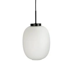 Dyberg Larsen Suspensions Suspension En Verre Et Laiton, H 30 Cm D 25 Cm -Luminaires Ventes suspension en verre et metal noir mat h 30 cm d 25 cm