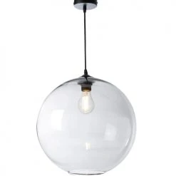 Lussiol Lighting Suspensions Suspension En Verre Fumé D. 38 Cm -Luminaires Ventes suspension en verre fume d 38 cm 1