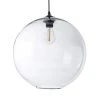 Lussiol Lighting Suspensions Suspension En Verre Fumé D. 38 Cm -Luminaires Ventes suspension en verre fume d 38 cm