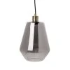 Maisons Du Monde Suspensions Suspension En Verre Fumé Et Métal Doré -Luminaires Ventes suspension en verre fume et metal dore 1000 1 8 195127 1