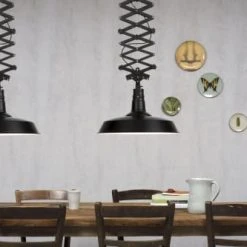 It's About Romi Suspensions Suspension Extensible Noire H150cm -Luminaires Ventes suspension extensible noire h150cm 1