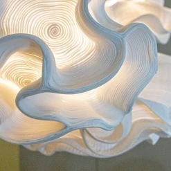 Now’s Home Suspensions Suspension Fabriquée à La Main En Zipper Ivoire D65 -Luminaires Ventes suspension fabriquee a la main en zipper ivoire d65 3