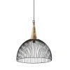 Maisons Du Monde Suspensions Suspension Filaire Noire Et Manguier -Luminaires Ventes suspension filaire noire et manguier 1000 4 2 201845 1