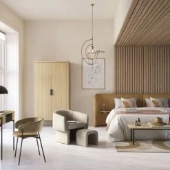 Maisons Du Monde Suspensions Suspension Globe En Verre Transparent Et Métal Doré -Luminaires Ventes suspension globe en verre transparent et metal dore 1000 13 34 210405 4