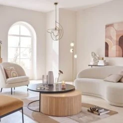 Maisons Du Monde Suspensions Suspension Globe En Verre Transparent Et Métal Doré -Luminaires Ventes suspension globe en verre transparent et metal dore 1000 13 34 210405 5