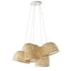 Maisons Du Monde Suspensions Suspension Grappe 5 Abat-jours En Bambou Tressé -Luminaires Ventes suspension grappe 5 abat jours en bambou tresse 1000 12 35 223936 2