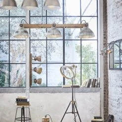 Maisons Du Monde Suspensions Suspension Indus En Métal Effet Vieilli Et Manguier -Luminaires Ventes suspension indus en metal effet vieilli et manguier 1000 5 8 190371 8