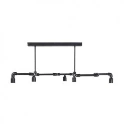 Maisons Du Monde Suspensions Suspension Indus Tuyaux En Métal Noir