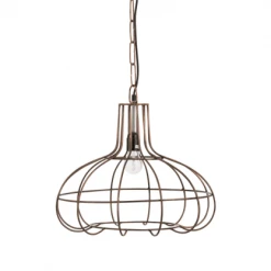 Meubles & Design Suspensions Suspension Industrielle En Métal Cuivré -Luminaires Ventes suspension industrielle en metal cuivre 1