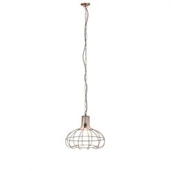 Meubles & Design Suspensions Suspension Industrielle En Métal Cuivré -Luminaires Ventes suspension industrielle en metal cuivre 2