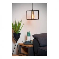 Lampea Suspensions Suspension Industrielle En Métal Noir 150 Cm -Luminaires Ventes suspension industrielle en metal noir 150 cm 3