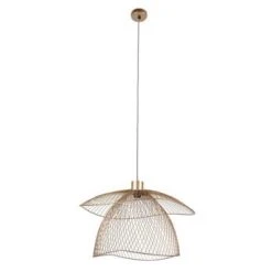 Forestier Suspensions Suspension Métal Filaire Beige D56cm 9 Forestier Suspensions Suspension Métal Filaire Beige D56cm -Luminaires Ventes suspension metal filaire beige d56cm 3