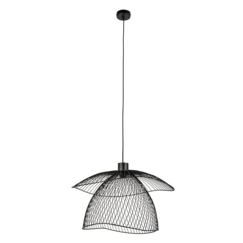 Forestier Suspensions Suspension Métal Filaire Beige D56cm 3 Forestier Suspensions Suspension Métal Filaire Beige D56cm