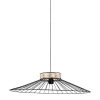 Decoratie Suspensions Suspension Métal Filaire Et Rotin D62cm -Luminaires Ventes suspension metal filaire et rotin d62cm