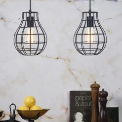 It's About Romi Suspensions Suspension Métal Noir H26cm -Luminaires Ventes suspension metal noir h26cm 2