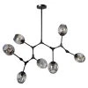 Deladeco Suspensions Suspension Moderne En Métal Noir 175 Cm -Luminaires Ventes suspension moderne en metal noir 175 cm