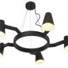 It's About Romi Lustres Suspension Noire 5 Lampes