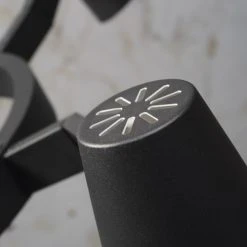 It's About Romi Lustres Suspension Noire 5 Lampes -Luminaires Ventes suspension noire 5 lampes 2