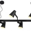 It's About Romi Suspensions Suspension Noire 6 Lampes -Luminaires Ventes suspension noire 6 lampes